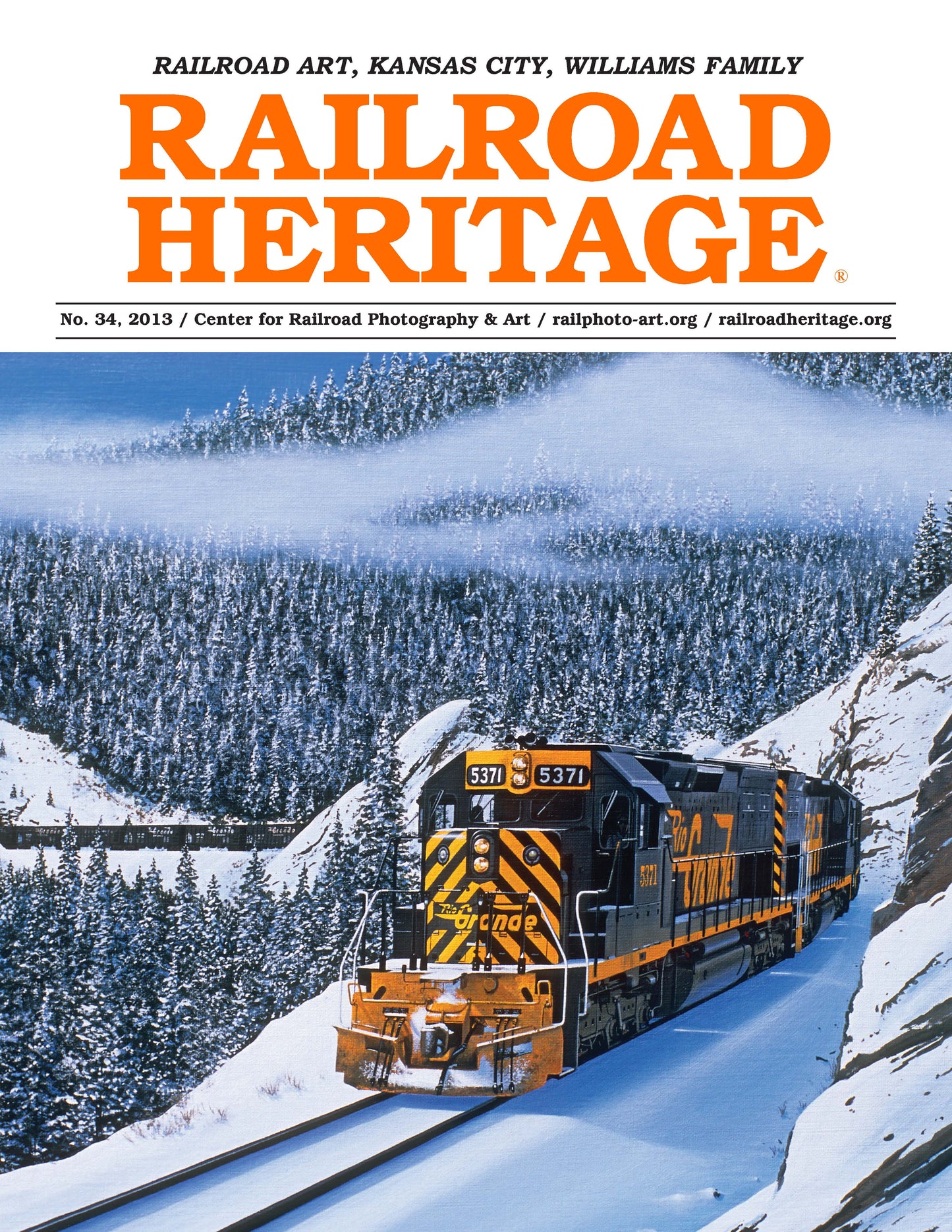 Railroad Heritage no. 34, Railroad Art Today