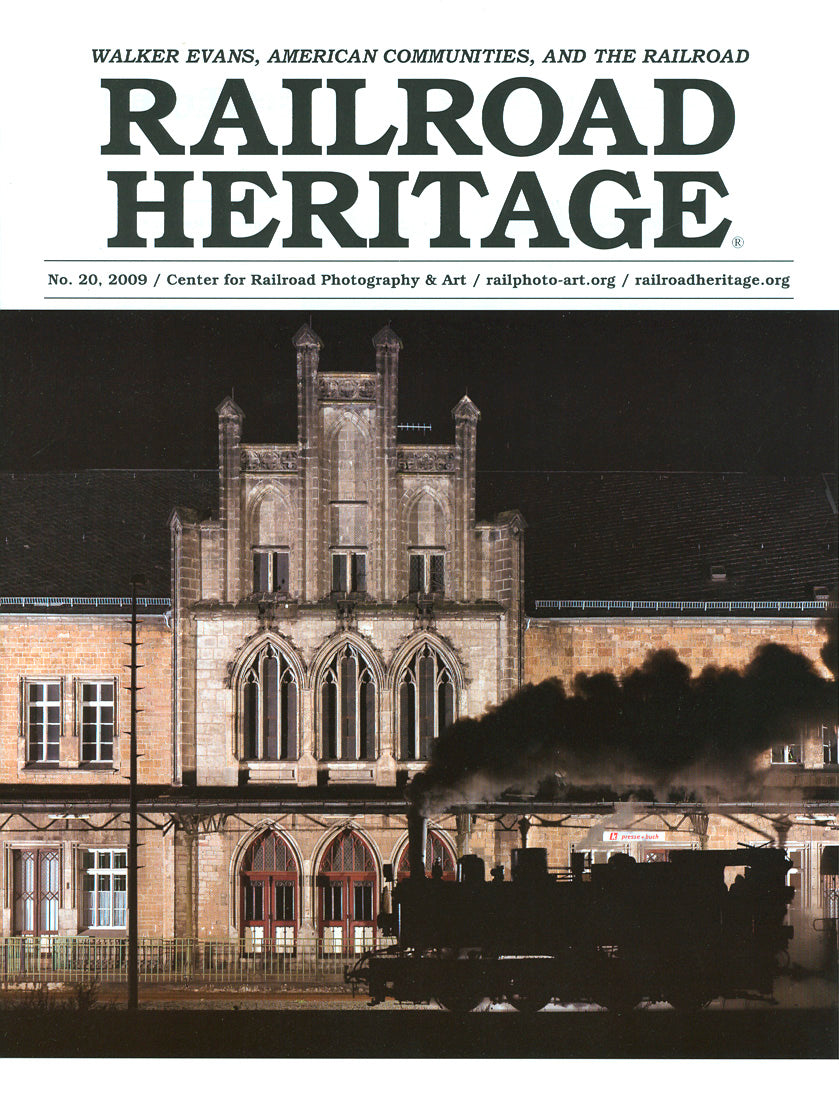 Railroad Heritage No. 20, Walker Evans, American Communities, and the Railroad